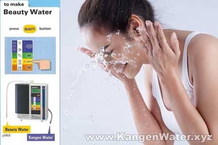beauty water benefits kangen water