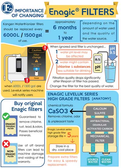 genuine original kangen water filter