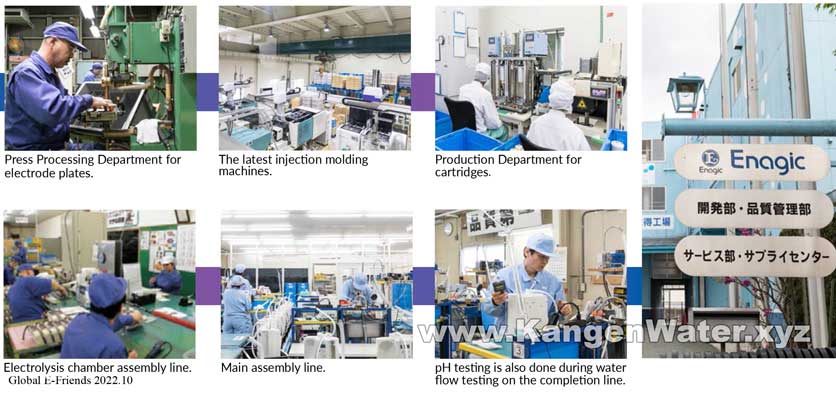 kangen water factory japan